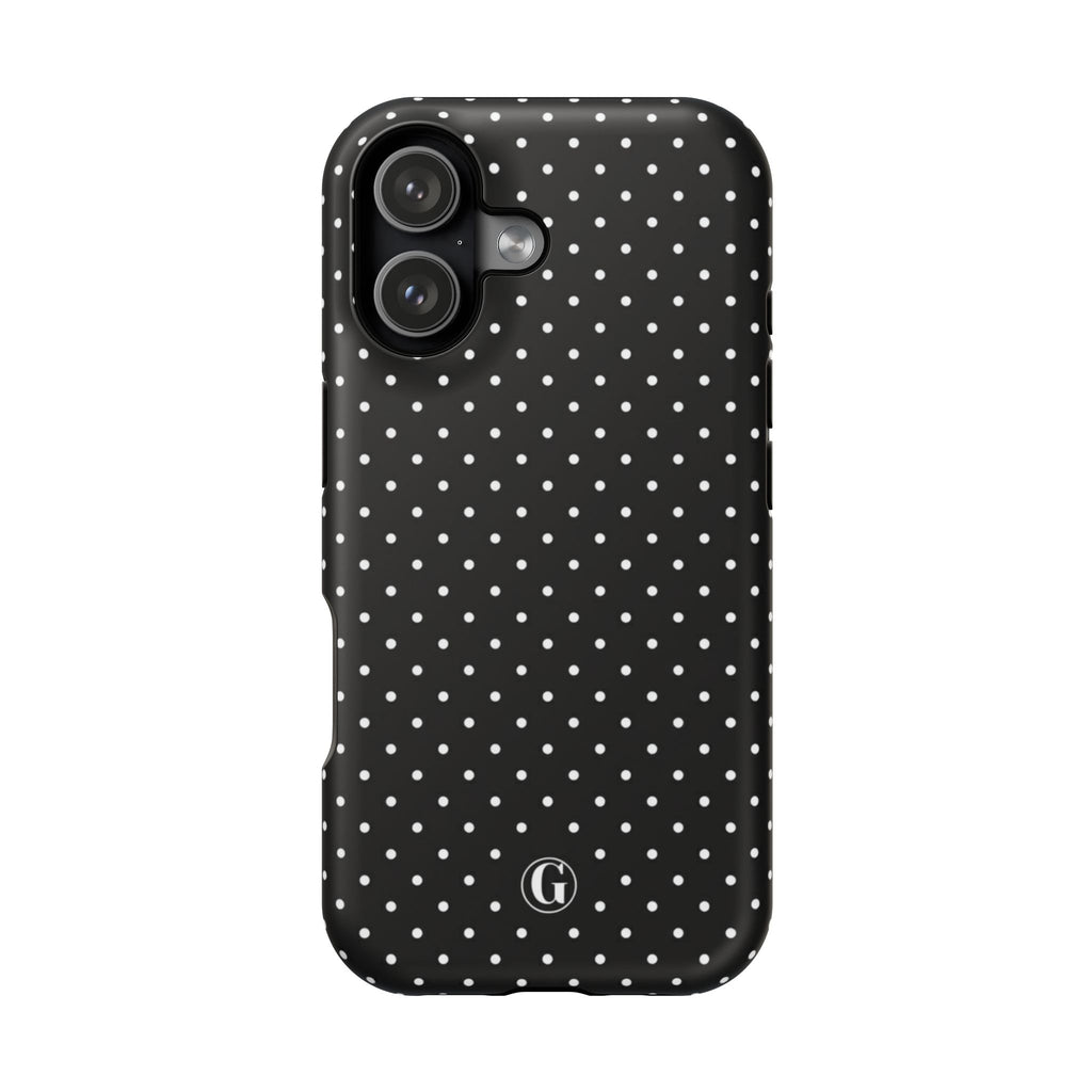 Black Polka Dots Phone Case