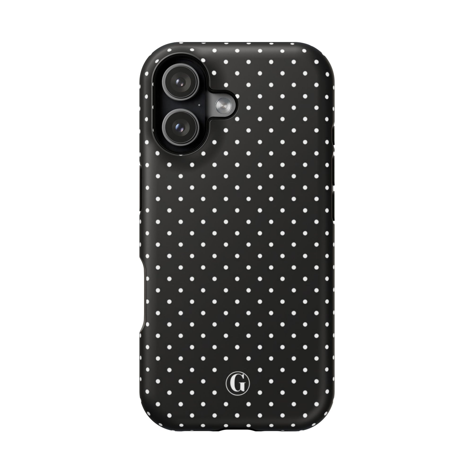 Black Polka Dots Phone Case