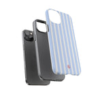 Baby Blue Stripes Phone Case