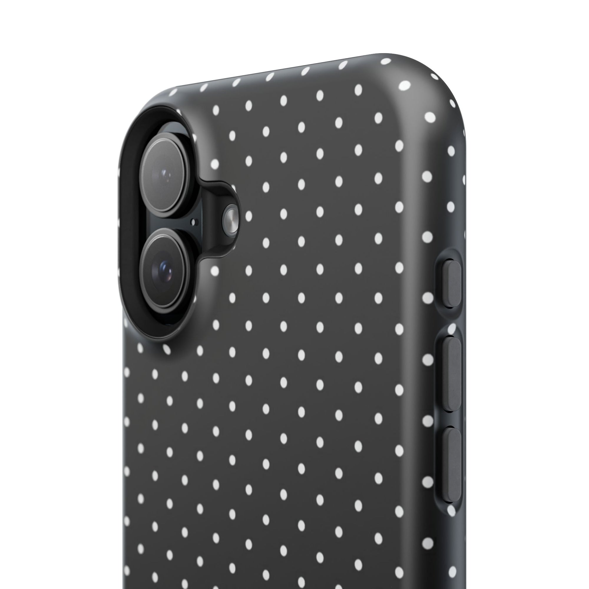 Black Polka Dots Phone Case