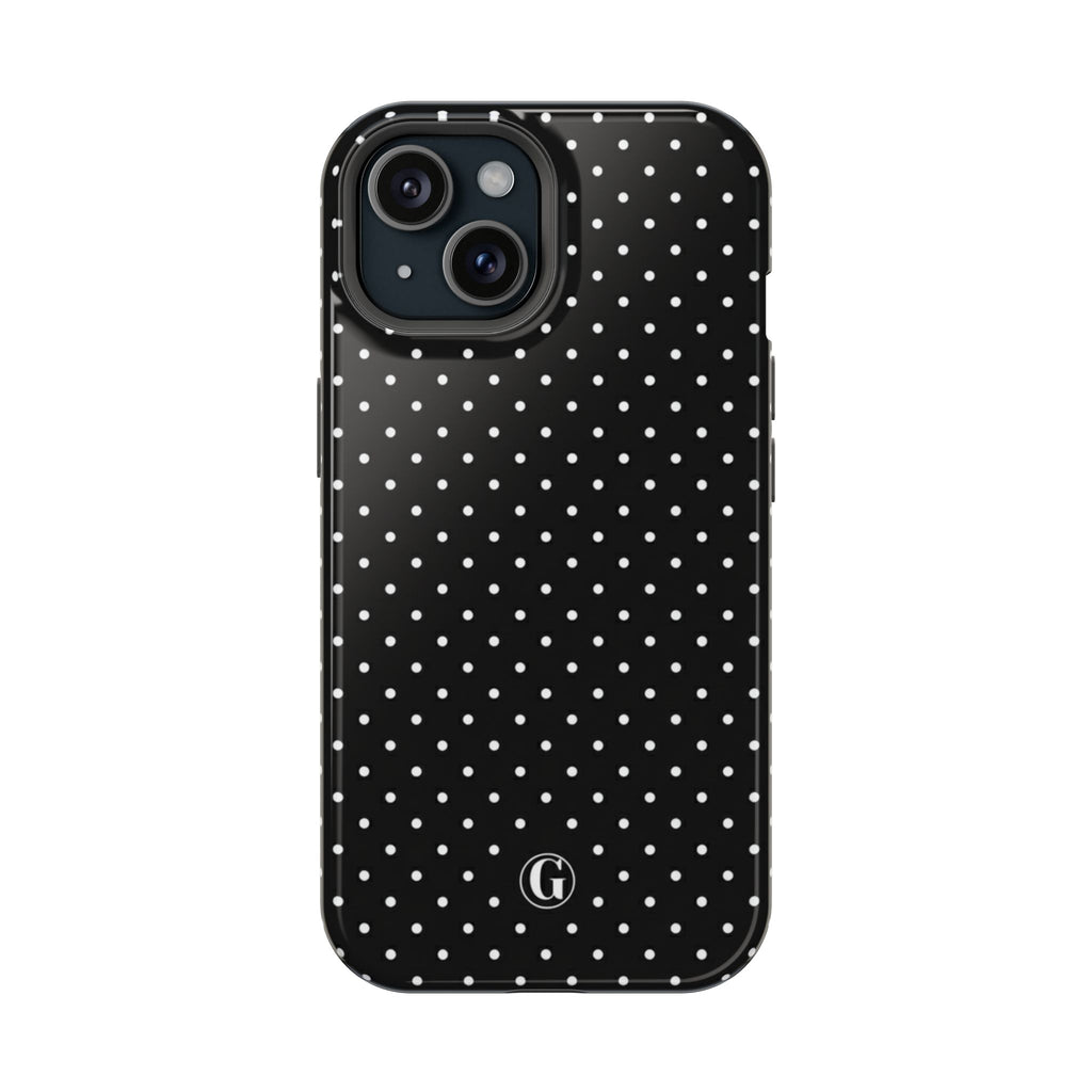 Black Polka Dots Phone Case