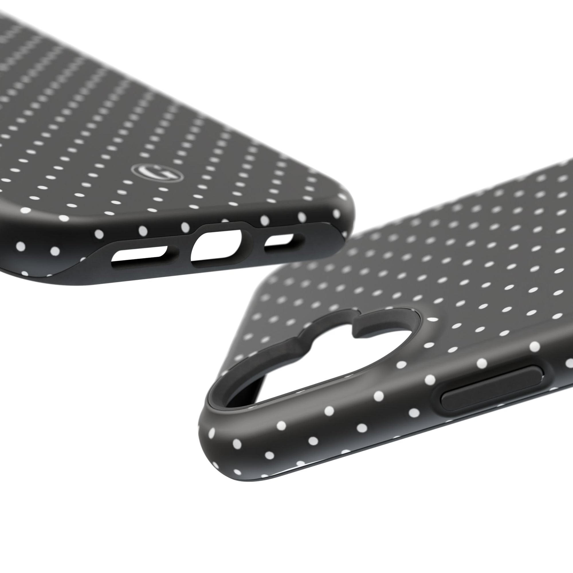 Black Polka Dots Phone Case