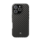 Black Polka Dots Phone Case