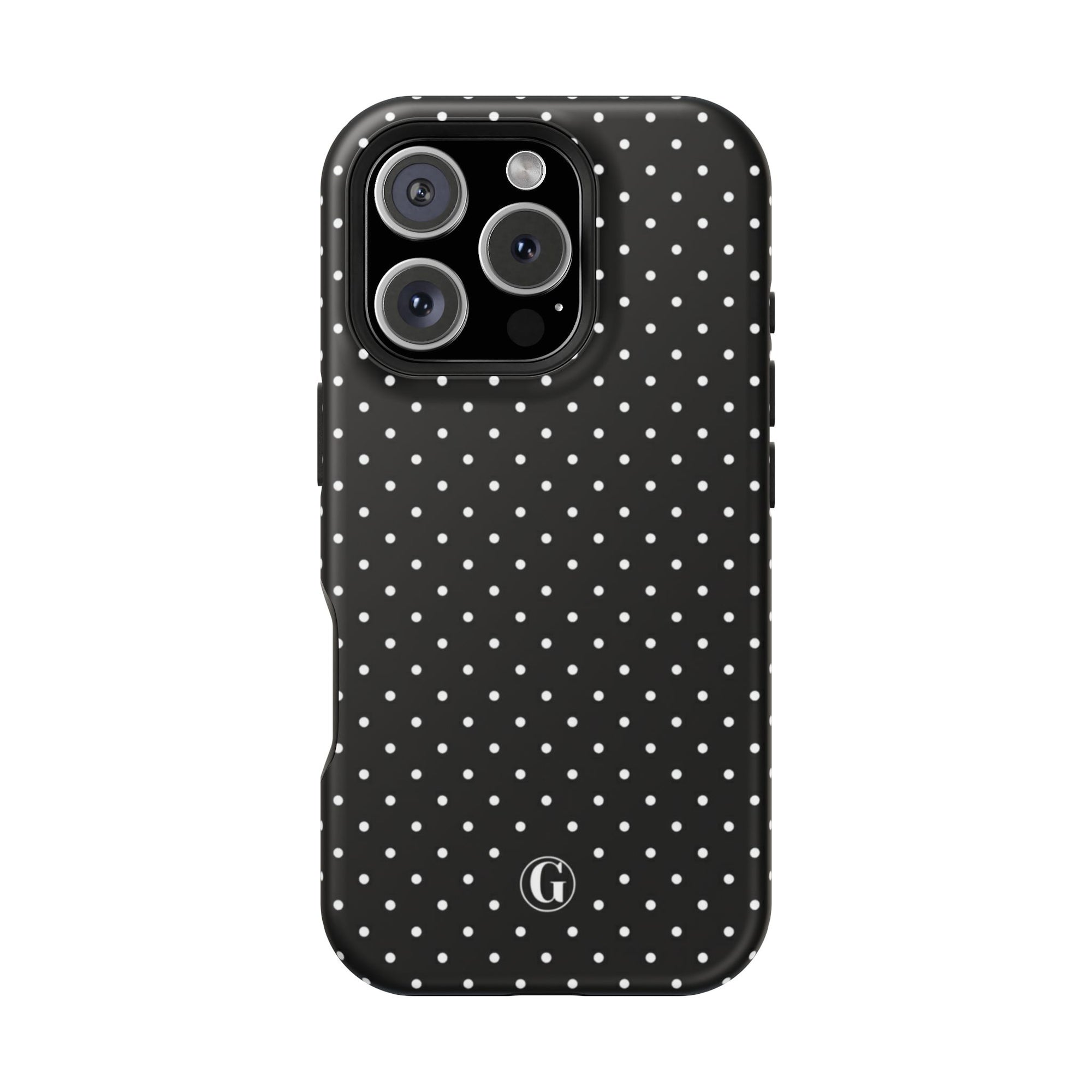Black Polka Dots Phone Case
