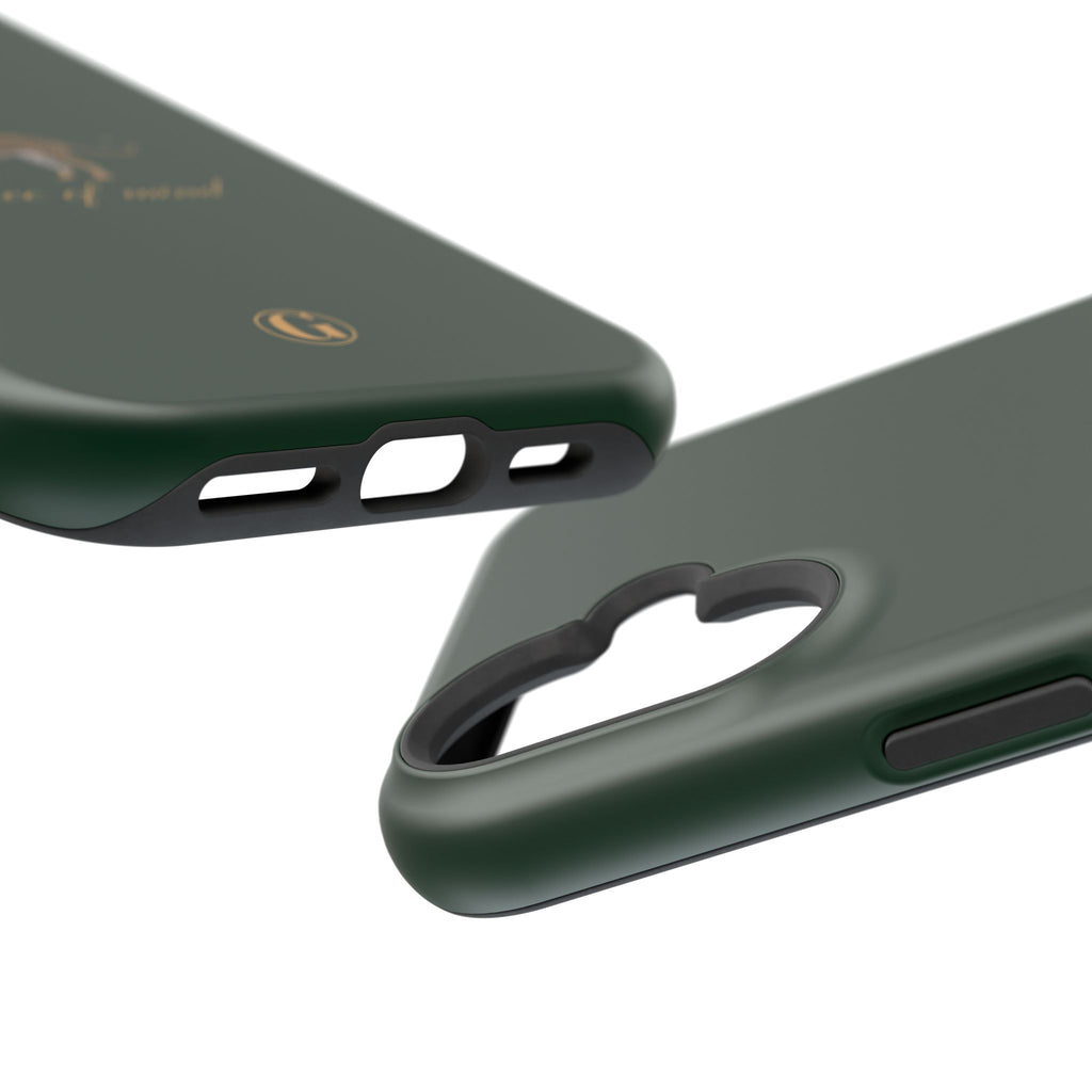 Emerald Green 'Peace of Mind' Panther Phone Case