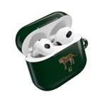 Emerald Green Panther AirPod Case