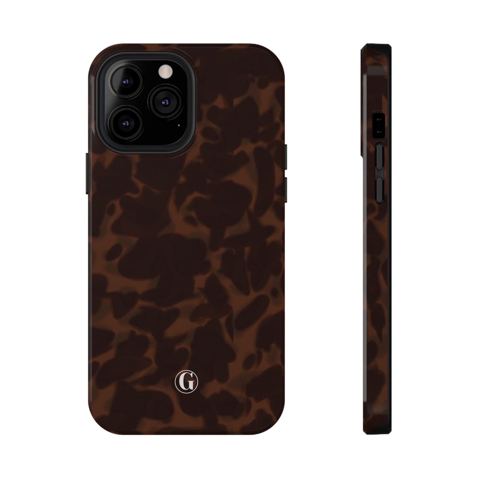 Dark Tortoiseshell Phone Case