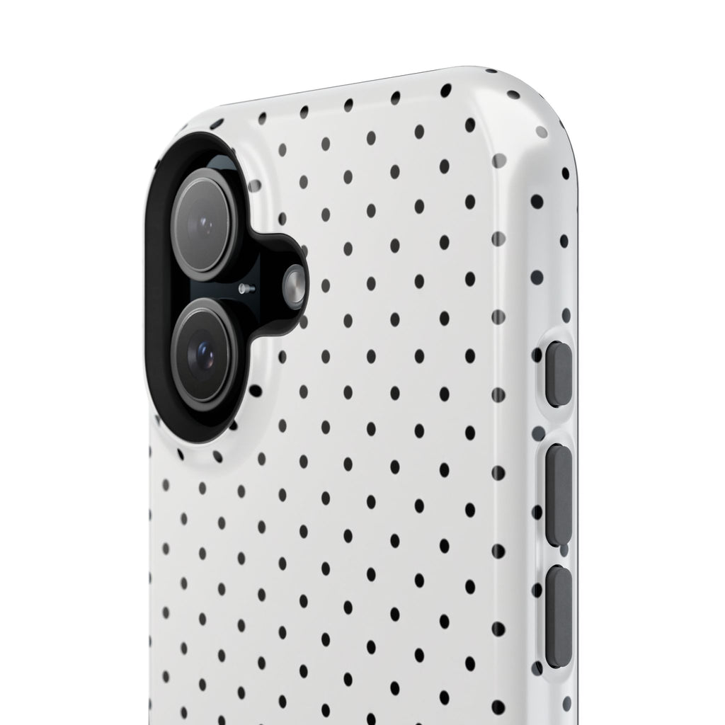 White Polka Dots Phone Case