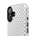 White Polka Dots Phone Case