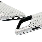 White Polka Dots Phone Case