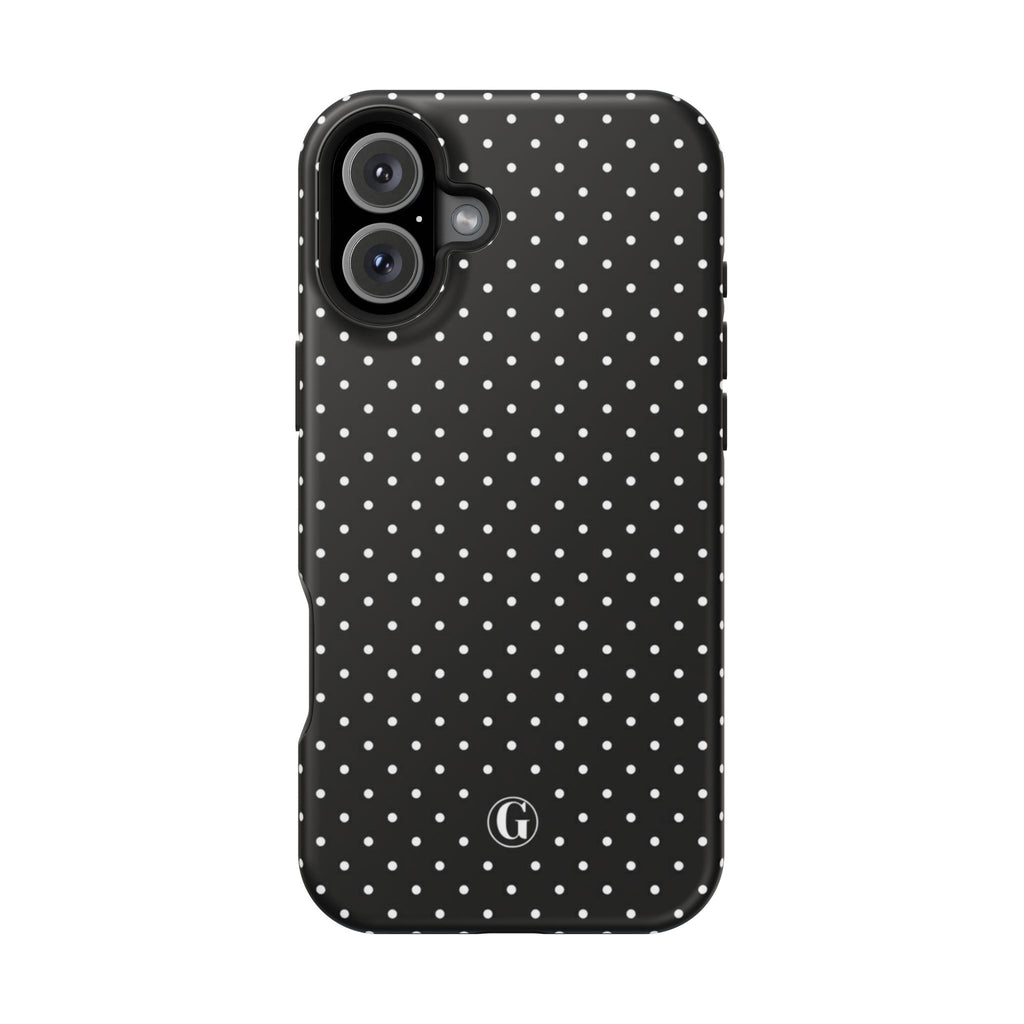 Black Polka Dots Phone Case