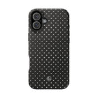 Black Polka Dots Phone Case
