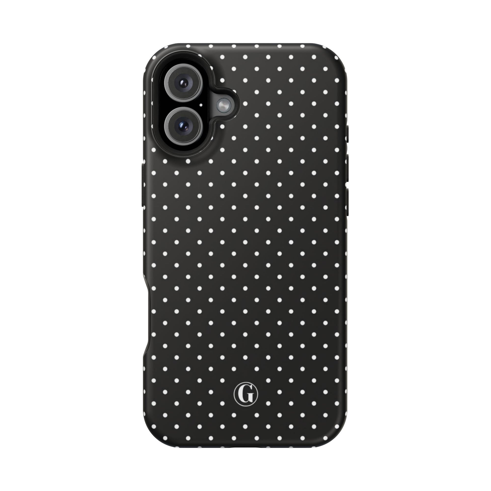 Black Polka Dots Phone Case