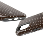 Brown Polka Dots Phone Case