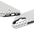 White Polka Dots Phone Case