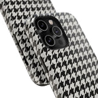 Houndstooth Print Phone Case