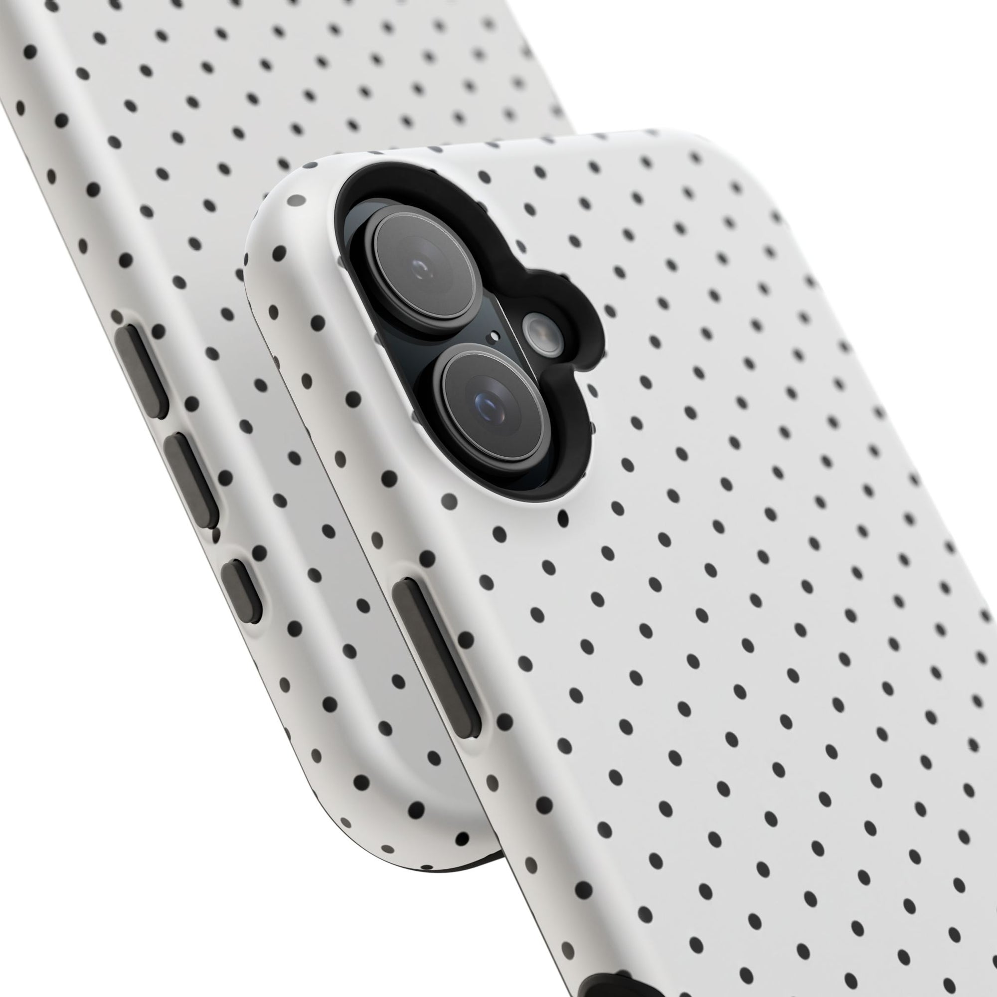 White Polka Dots Phone Case