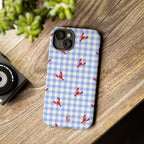 Gingham & Crawfish Phone Case