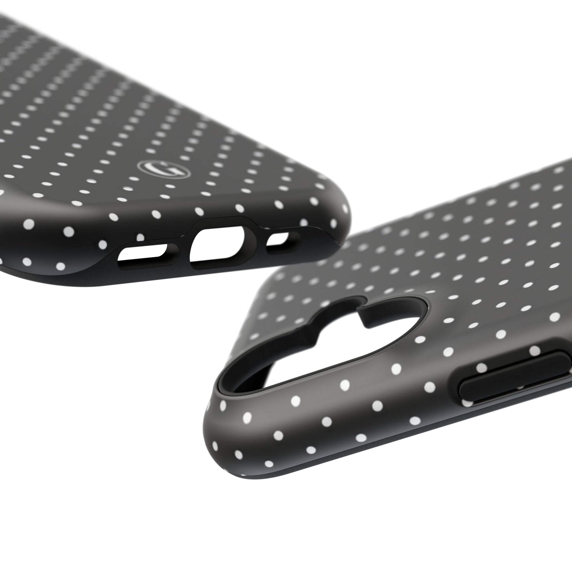Black Polka Dots Phone Case