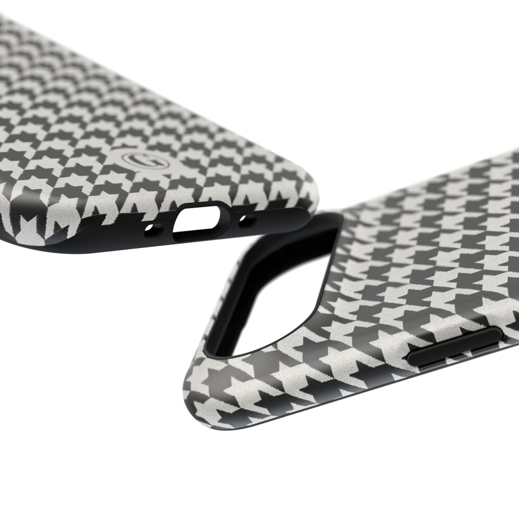 Houndstooth Print Phone Case