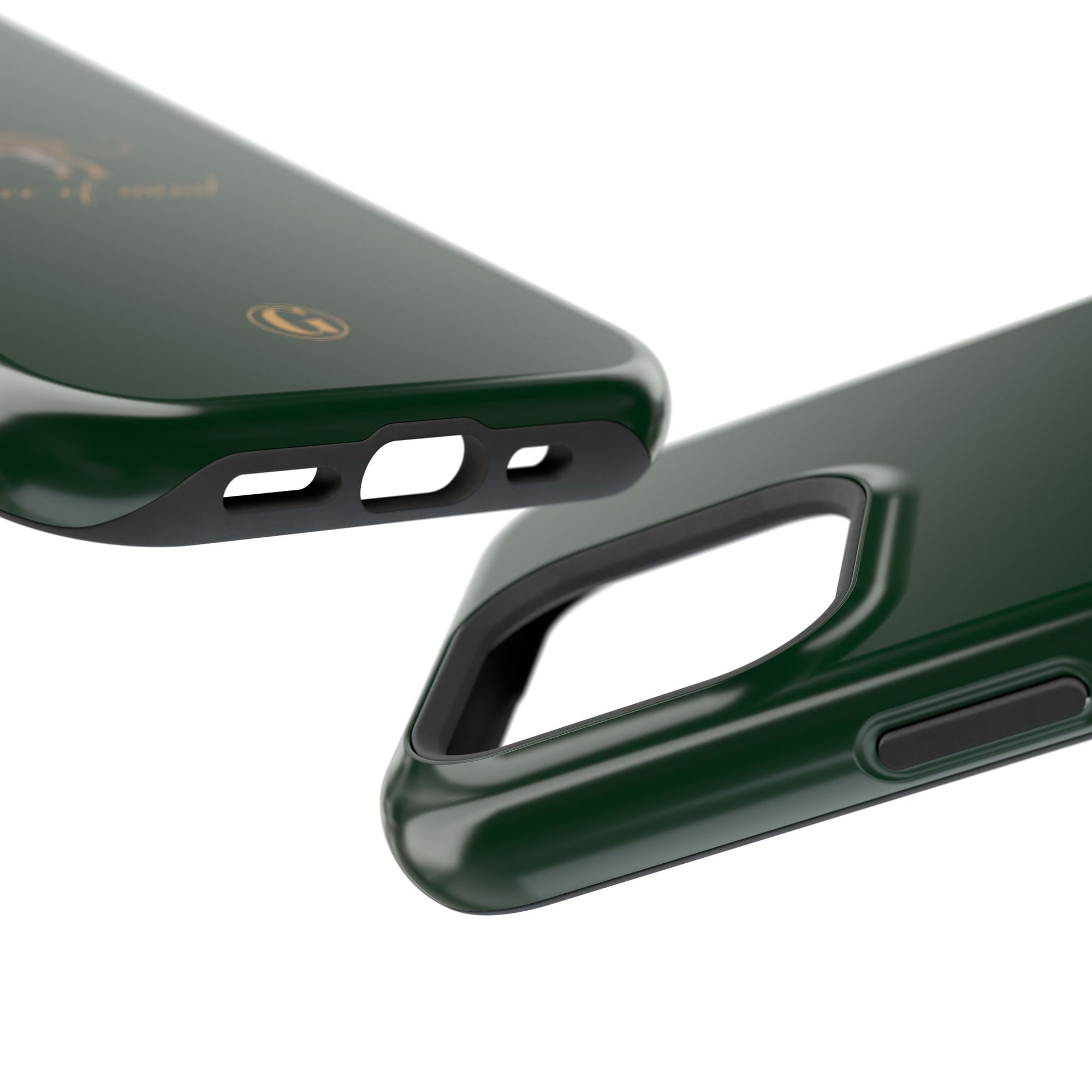 Emerald Green 'Peace of Mind' Panther Phone Case