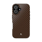 Brown Polka Dots Phone Case