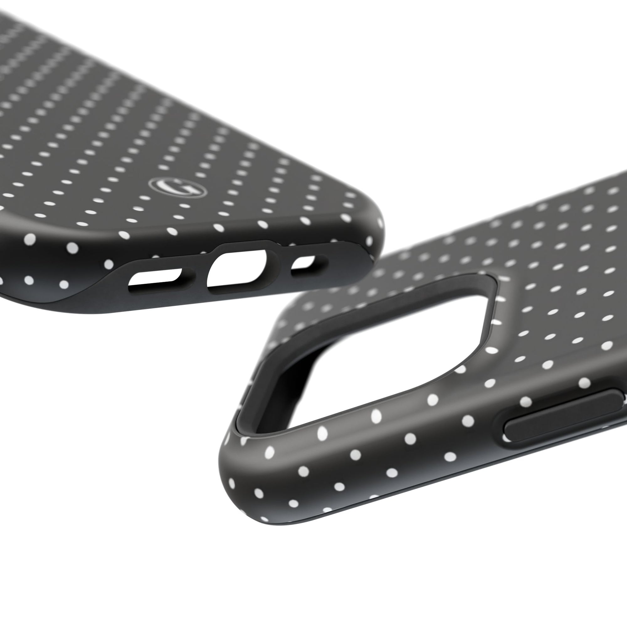 Black Polka Dots Phone Case