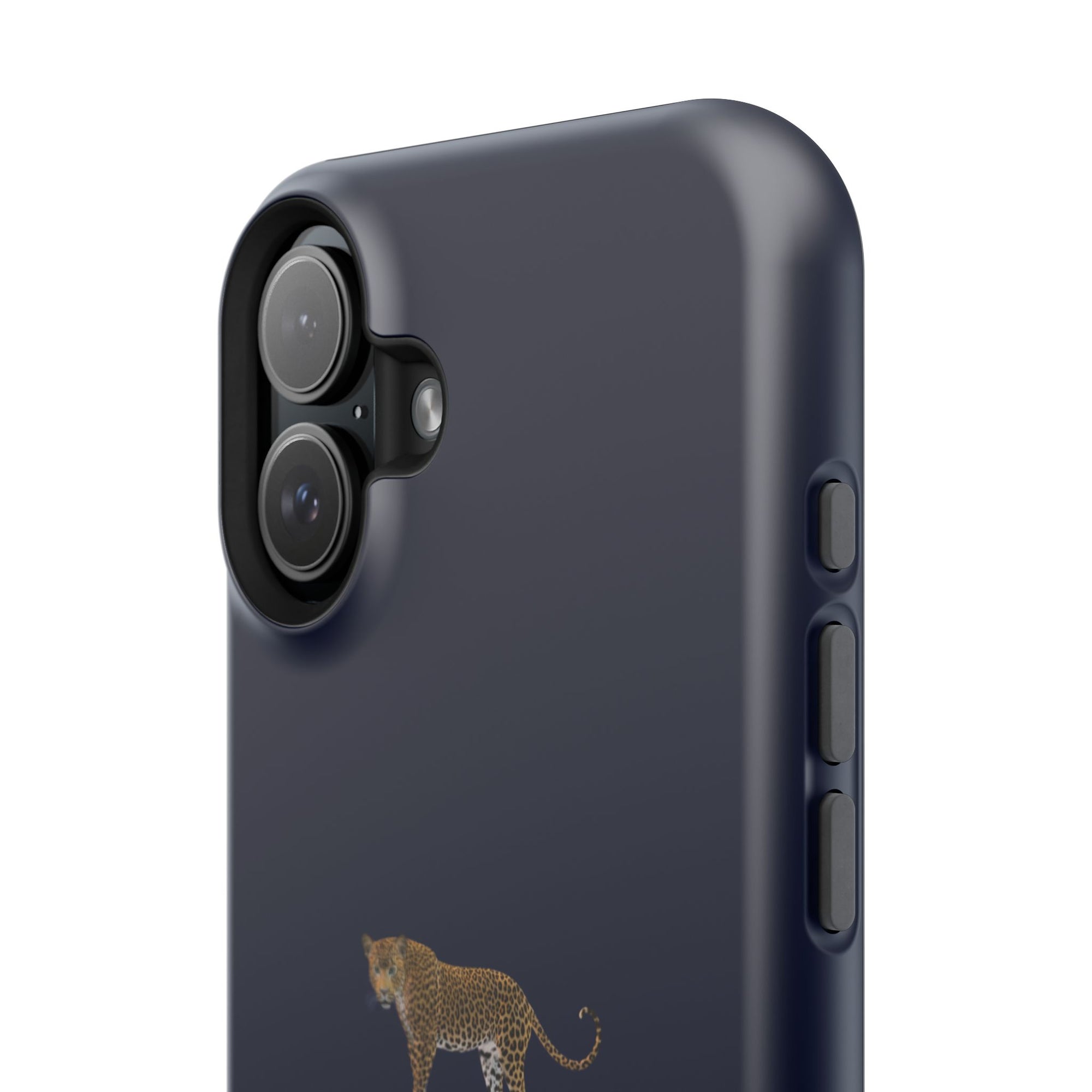 Navy Blue 'Peace of Mind' Panther Phone Case