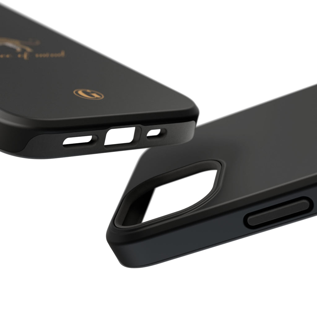 Black 'Peace of Mind' Panther Phone Case