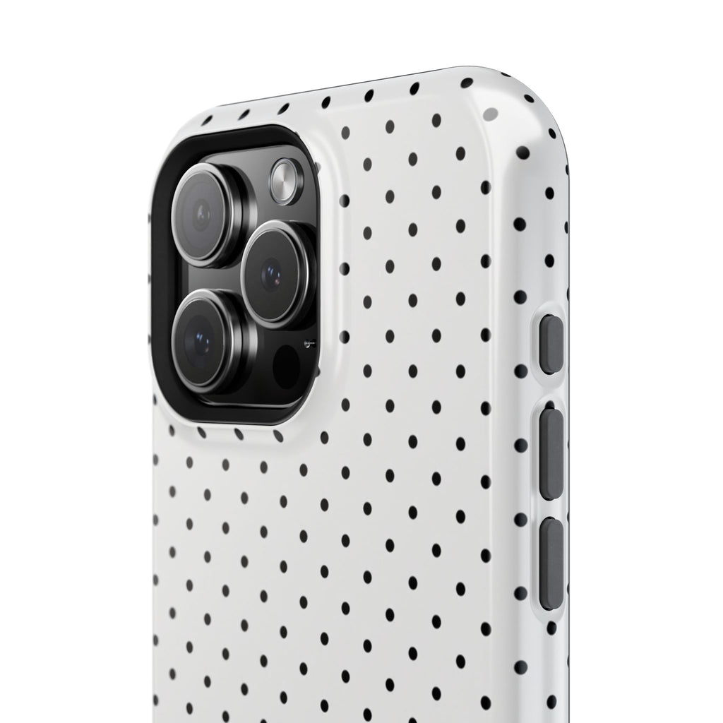 White Polka Dots Phone Case