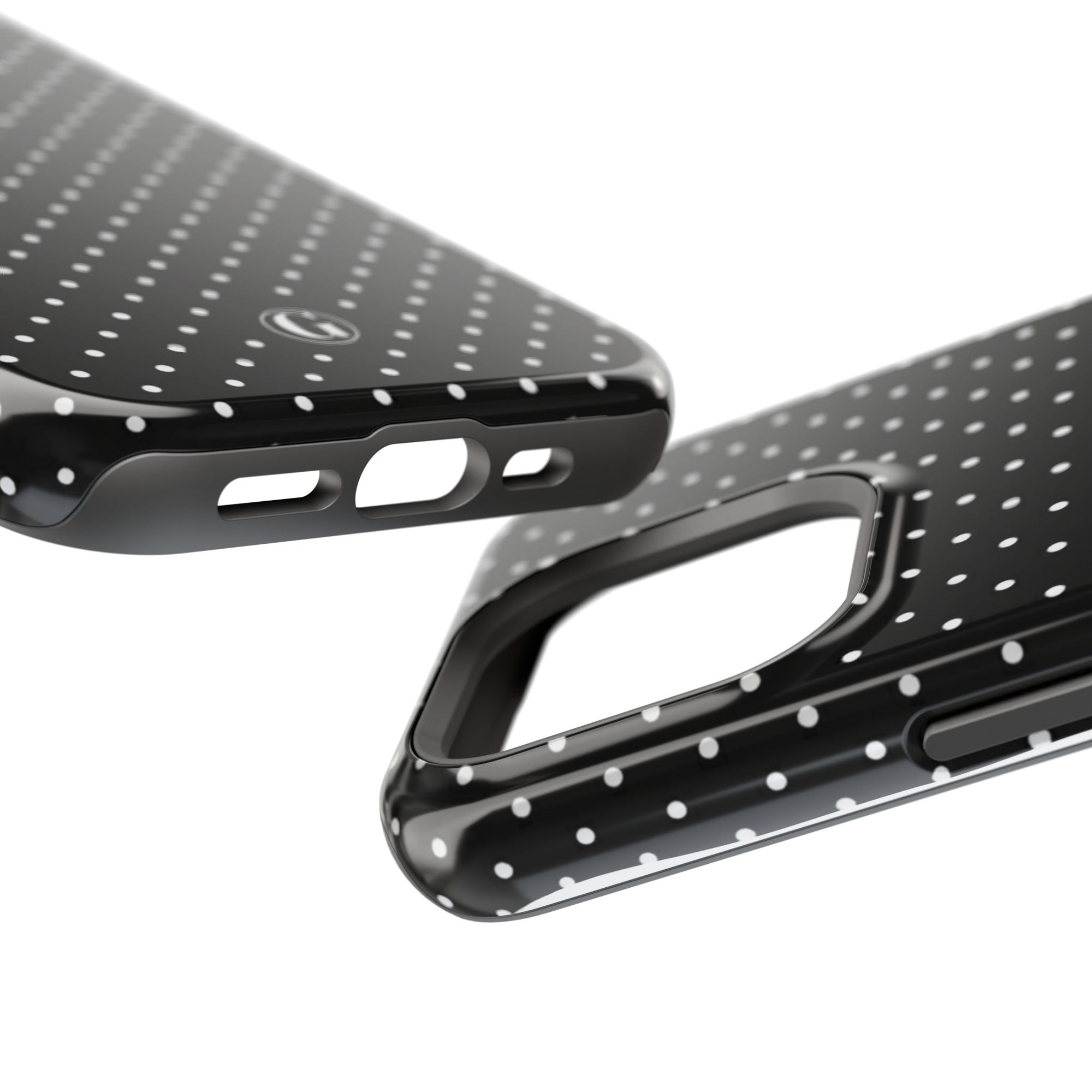Black Polka Dots Phone Case
