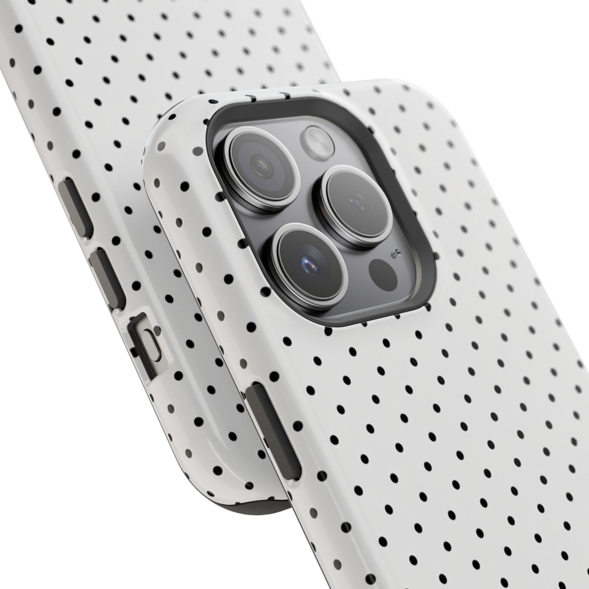 White Polka Dots Phone Case